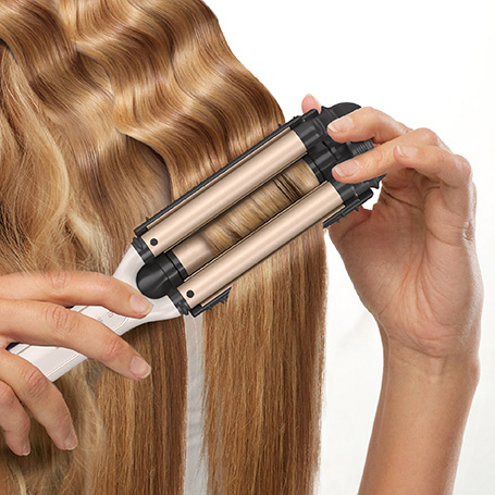 4 in 1 Adjustable Waver with Pure Precision Technology Deep Waver for Multiple Styles Remington